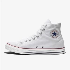 White CONVERSE chucks 7.5